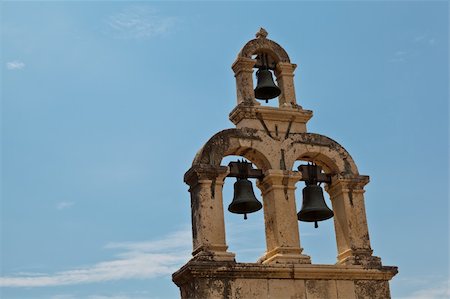 simsearch:400-04015133,k - Bell Tower in Dubrovnik, Croatia Stock Photo - Budget Royalty-Free & Subscription, Code: 400-06104150