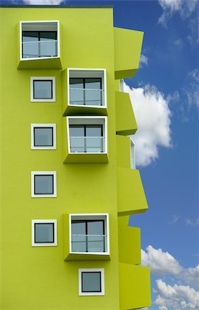 modern building special windows Stock Photo - Budget Royalty-Free & Subscription, Code: 400-06107286