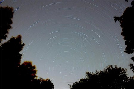 Time lapse of the night Sky Stock Photo - Budget Royalty-Free & Subscription, Code: 400-06128478