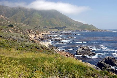 sur - Big Sur scenery in California, U.S.A. Stock Photo - Budget Royalty-Free & Subscription, Code: 400-06128472