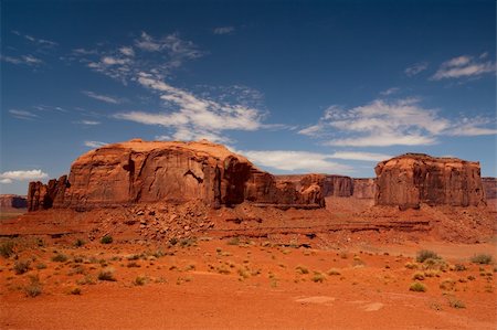 simsearch:862-08091453,k - Peaks of rock formations in the Navajo Park of Monument Valley Stock Photo - Budget Royalty-Free & Subscription, Code: 400-06135434