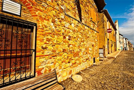 simsearch:400-04375112,k - Narrow Alley with Old Buildings in the Italian City of Trevinano Stock Photo - Budget Royalty-Free & Subscription, Code: 400-06137105