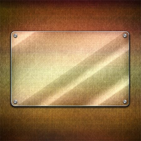 Blank glass plate background. Futuristic screen with copy space Stock Photo - Budget Royalty-Free & Subscription, Code: 400-06138615