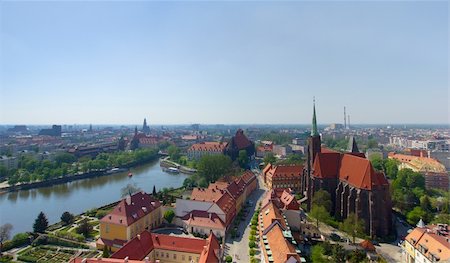 simsearch:400-06138816,k - panorama of old town of  Wroclaw, Poland Photographie de stock - Aubaine LD & Abonnement, Code: 400-06138818