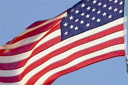 simsearch:400-06086537,k - Waving American Flag Stock Photo - Budget Royalty-Free & Subscription, Code: 400-06144587