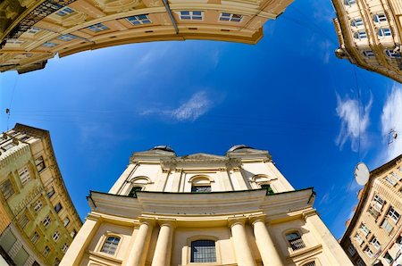 simsearch:400-05193127,k - cityscape. tourist and historic center of Lviv ( Ukraine ) Stock Photo - Budget Royalty-Free & Subscription, Code: 400-06140605