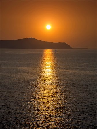 simsearch:400-04387004,k - An image of the nice sunset at Santorini Greece Stock Photo - Budget Royalty-Free & Subscription, Code: 400-06143116