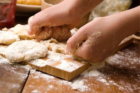 simsearch:400-05721521,k - Detail of hands kneading dough Stock Photo - Budget Royalty-Free & Subscription, Code: 400-06202902