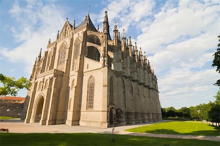 simsearch:400-05732427,k - St.Barbara Church in Kutna Hora Stock Photo - Budget Royalty-Free & Subscription, Code: 400-06203975