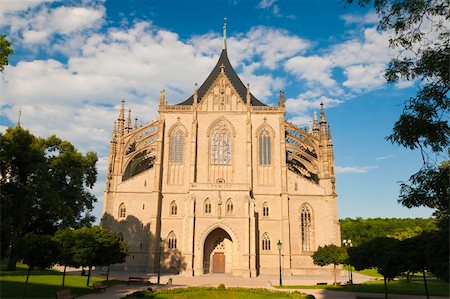 simsearch:400-05732427,k - St.Barbara Church in Kutna Hora Stock Photo - Budget Royalty-Free & Subscription, Code: 400-06203976