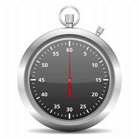 simsearch:400-08494984,k - Stopwatch, vector eps10 illustration Stock Photo - Budget Royalty-Free & Subscription, Code: 400-06384969