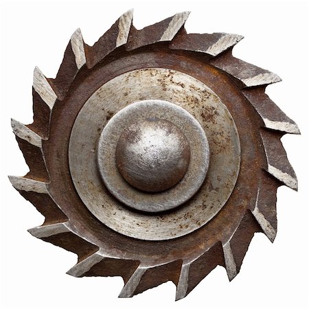 electric saw - Circular saw blade, isolated Stock Photo - Budget Royalty-Free & Subscription, Code: 400-06389861