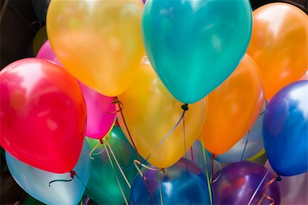 Blur Colorful Big Balloon For Web Page Background Stock Photo - Budget Royalty-Free & Subscription, Code: 400-06393779