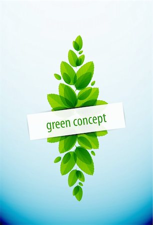 simsearch:400-05365678,k - Abstract nature tree green conceptual background Stock Photo - Budget Royalty-Free & Subscription, Code: 400-06412041