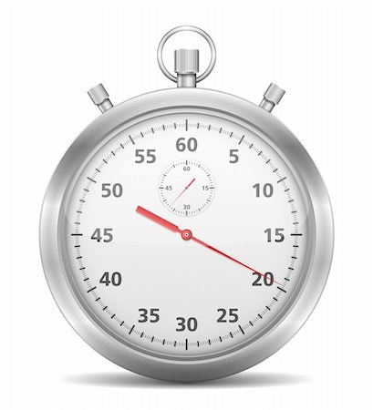 Stopwatch, vector eps10 illustration Stock Photo - Budget Royalty-Free & Subscription, Code: 400-06428851