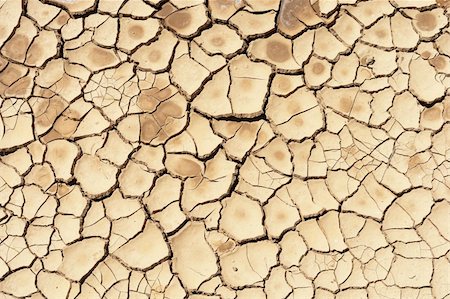 dehydrated - Detail of a cracked dry soil in water shortage time Stock Photo - Budget Royalty-Free & Subscription, Code: 400-06420852