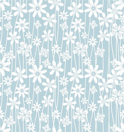 simsearch:400-06454217,k - Vector illustration of Floral seamless pattern Stock Photo - Budget Royalty-Free & Subscription, Code: 400-06454791