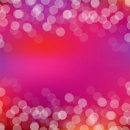 Pink Card With Bokeh And Blur, Vector Illustration Photographie de stock - Aubaine LD & Abonnement, Code: 400-06455255