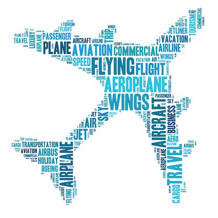 Aeroplane info-text graphics and arrangement. Air travel concept. Stock Photo - Budget Royalty-Free & Subscription, Code: 400-06478158