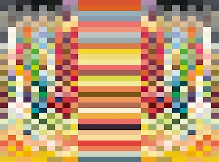 pixelated - Abstract pattern rainbow Stock Photo - Budget Royalty-Free & Subscription, Code: 400-06473671