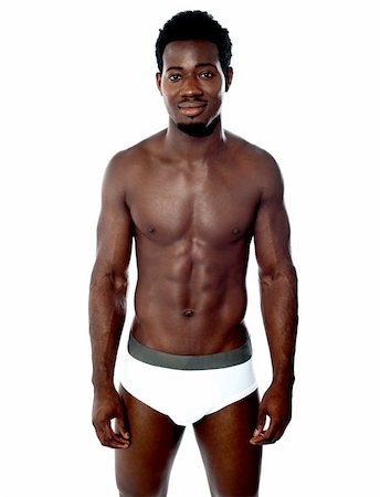 simsearch:400-06859193,k - Confident masculine male model posing in underwear Stock Photo - Budget Royalty-Free & Subscription, Code: 400-06482614