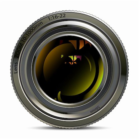round objects - Camera Lens Photographie de stock - Aubaine LD & Abonnement, Code: 400-06514959