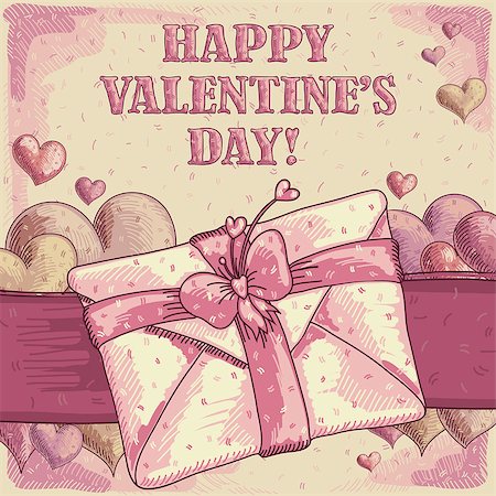 Valentines background, this illustration may be useful as designer work Photographie de stock - Aubaine LD & Abonnement, Code: 400-06530870