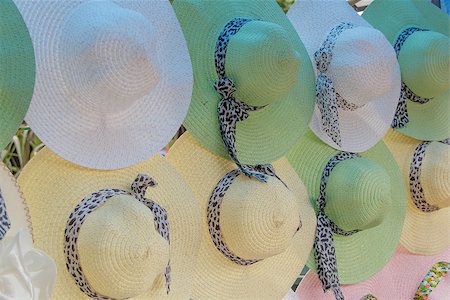 simsearch:400-05287348,k - Collection of  Fashion lady hat Stock Photo - Budget Royalty-Free & Subscription, Code: 400-06565185