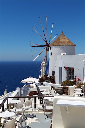 simsearch:400-05712981,k - A luxury villa inside a greek windmill. Stock Photo - Budget Royalty-Free & Subscription, Code: 400-06565928