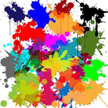 simsearch:400-04451643,k - Illustration of ink as a background in a variety of colors. Stock Photo - Budget Royalty-Free & Subscription, Code: 400-06566290