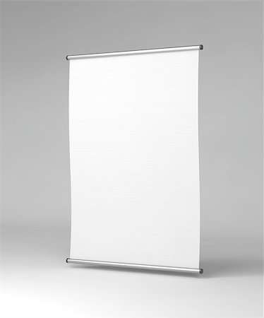 Vertical Square Stand on Gray Background. Stock Photo - Budget Royalty-Free & Subscription, Code: 400-06562099