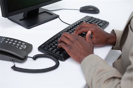 simsearch:400-04350023,k - Close up of masculine hands typing with a keyboard Stock Photo - Budget Royalty-Free & Subscription, Code: 400-06627038