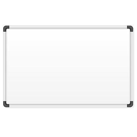 White marker board. Also available as a Vector in Adobe illustrator EPS format, compressed in a zip file. The vector version be scaled to any size without loss of quality. Stock Photo - Budget Royalty-Free & Subscription, Code: 400-06628981