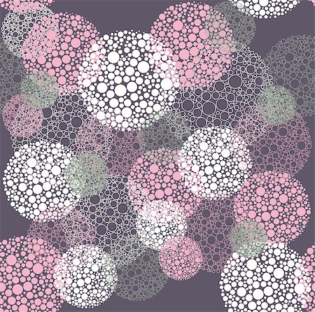 simsearch:400-05685192,k - Abstract seamless polka dot circles pattern Stock Photo - Budget Royalty-Free & Subscription, Code: 400-06629539