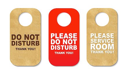 simsearch:400-04617631,k - 3 Do Not Disturb Sign With Gradient Mesh, Isolated On White Background, Vector Illustration Stock Photo - Budget Royalty-Free & Subscription, Code: 400-06686139