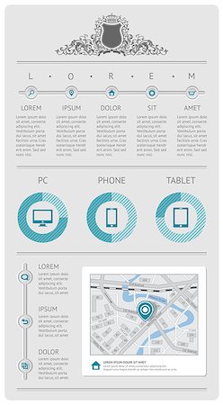 simsearch:400-06880792,k - Infographics  and web elements. EPS10 vector illustration Stock Photo - Budget Royalty-Free & Subscription, Code: 400-06687484