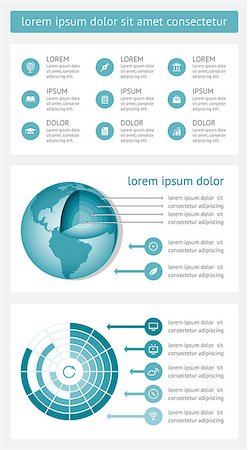 simsearch:400-06880792,k - Infographics and web elements. EPS10 vector illustration. Stock Photo - Budget Royalty-Free & Subscription, Code: 400-06698295