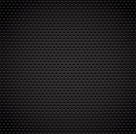 Black background of carbon fibre texture. Vector illustration Stock Photo - Budget Royalty-Free & Subscription, Code: 400-06740977