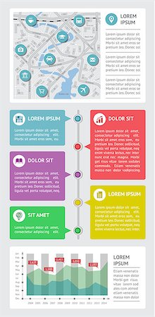 simsearch:400-06880792,k - Infographics and web elements. EPS10 vector illustration. Stock Photo - Budget Royalty-Free & Subscription, Code: 400-06750596