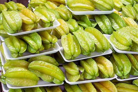 food market singapore - Starfruits Carambola Fruits Packaged for Sale at Southeast Asian Market Stock Photo - Budget Royalty-Free & Subscription, Code: 400-06750775