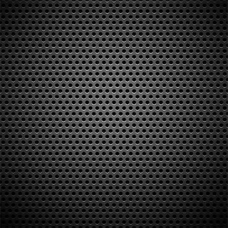 Technology background with seamless circle perforated carbon speaker grill texture for internet sites, web user interfaces (ui) and applications (apps). Vector Pattern Stock Photo - Budget Royalty-Free & Subscription, Code: 400-06751678