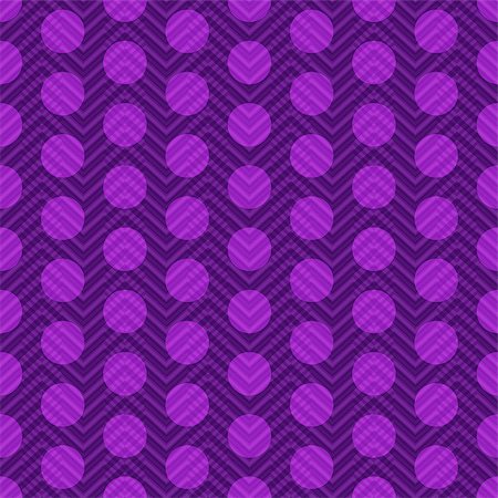 Seamless violet vintage pattern with transparent pink polka dots (vector EPS 10) Stock Photo - Budget Royalty-Free & Subscription, Code: 400-06764584