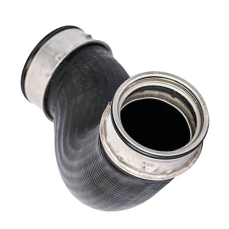 spare parts - Intercooler pipe which is placed in the air flow between the turbocharger and the engine intake. Stock Photo - Budget Royalty-Free & Subscription, Code: 400-06788426