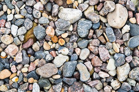 Multi-coloured sea stones, close-up Stock Photo - Budget Royalty-Free & Subscription, Code: 400-06793220