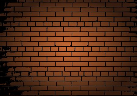simsearch:400-08074733,k - Grunge color brick wall background. Vector illustration with transparency. Stock Photo - Budget Royalty-Free & Subscription, Code: 400-06851826