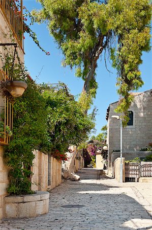 simsearch:400-06530910,k - Area Of Old Restored Jerusalem on a Sunny Day Stock Photo - Budget Royalty-Free & Subscription, Code: 400-06875212