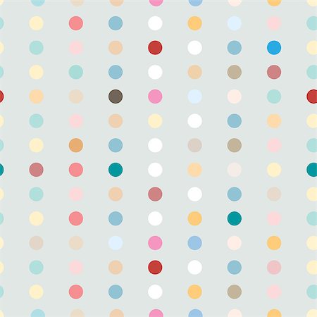simsearch:400-06928070,k - seamless pattern of colored circles on a gray background Stock Photo - Budget Royalty-Free & Subscription, Code: 400-06891676