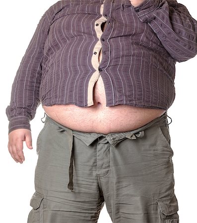 simsearch:400-06915547,k - Fat man with a big belly, close-up part of the body Foto de stock - Super Valor sin royalties y Suscripción, Código: 400-06915548