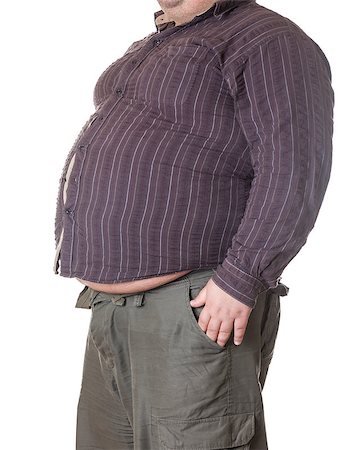 simsearch:400-06915547,k - Fat man with a big belly, close-up part of the body Foto de stock - Super Valor sin royalties y Suscripción, Código: 400-06915553