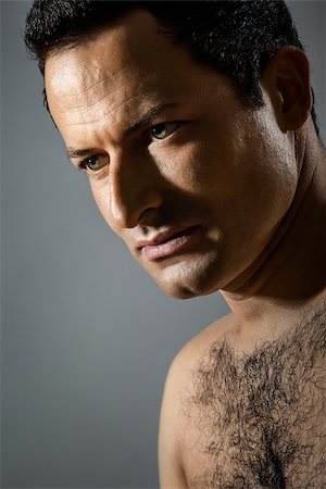 An image of a handsome male portrait Photographie de stock - Aubaine LD & Abonnement, Code: 400-06916712